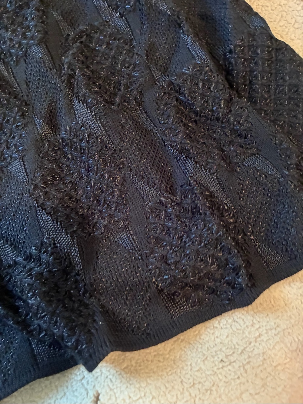 Missoni Black Maxi Skirt with Textured Detail - Picture 4 of 4